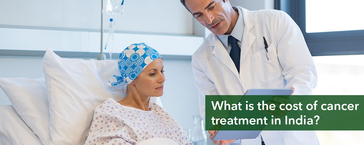 What is the cost of cancer treatment in India?